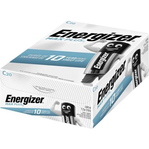 Piles ENERGIZER MAX PLUS LR14 C BP20 Energizer