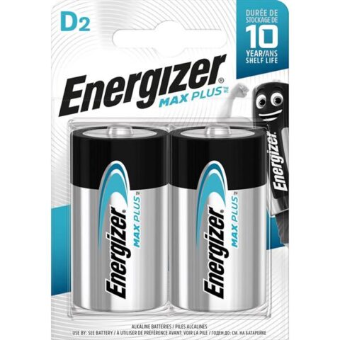 Piles ENERGIZER MAX PLUS LR20 D BL2 Energizer