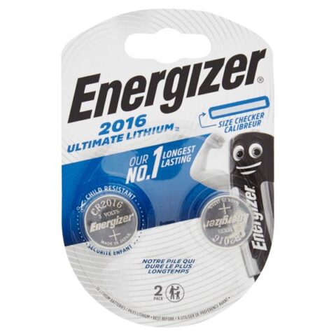 Piles ENERGIZER ULTIMATE LITHIUM 3V CR2016 BL2 Energizer