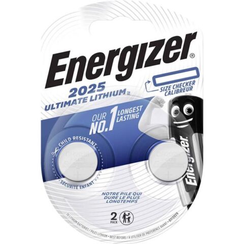 Piles ENERGIZER ULTIMATE LITHIUM 3V CR2025 BL2 Energizer