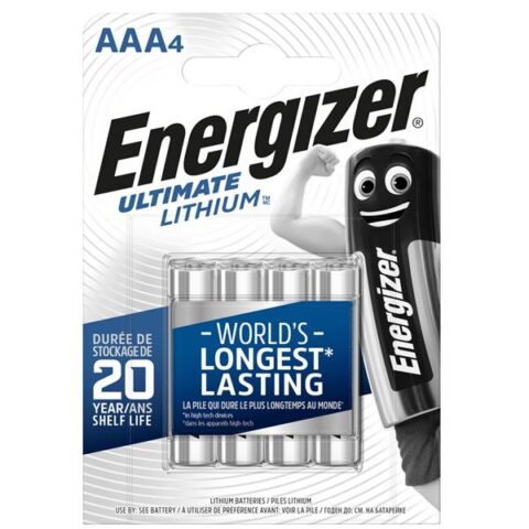 Piles ENERGIZER ULTIMATE LITHIUM FR6 AA BL4 Energizer