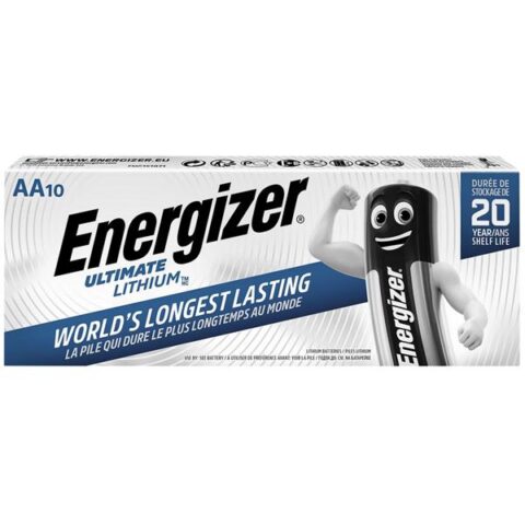 Piles ENERGIZER ULTIMATE LITHIUM FR6 AA BOX10 Energizer