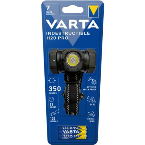 Piles Lampe frontale Indestructible H20 Pro VARTA