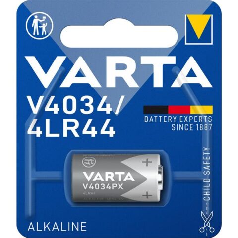 Piles Pile bouton LITHIUM 4LR44 V4034 6V (1) VARTA