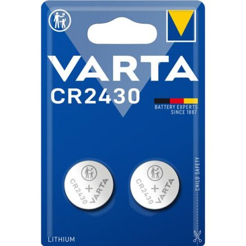 Piles Pile bouton LITHIUM CR2430 3V (2) VARTA