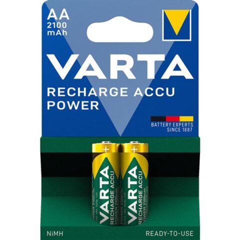 Piles rechargeables Pile RECH.ACCU POWER AA 2100mAh (2) VARTA