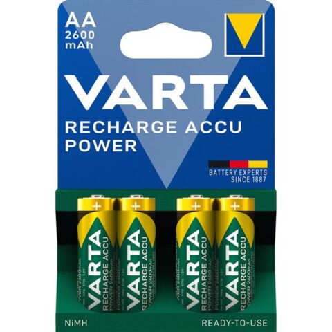 Piles rechargeables Pile RECH.ACCU POWER AA 2600mAh (4) VARTA