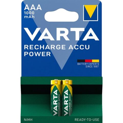 Piles rechargeables Pile RECH.ACCU POWER AAA 1000mAh (2) VARTA