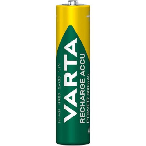 Piles rechargeables Pile RECH.ACCU POWER AAA 800mAh (1) VARTA