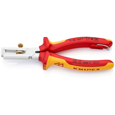 Pinces + accessoires Pince à dénuder Antichute VDE 5mm 160mm KNIPEX