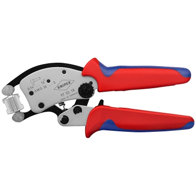 Pinces + accessoires Pince à sertir auto-ajustable KNIPEX