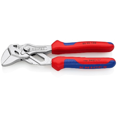 Pinces + accessoires Pince-clé chromée 150mm KNIPEX