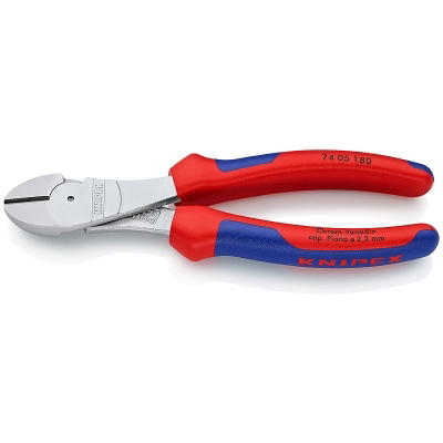 Pinces + accessoires Pince coupante de côté chromée 180mm KNIPEX