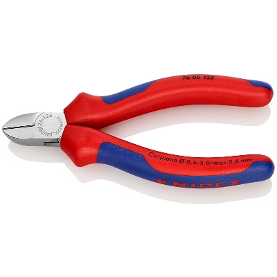 Pinces + accessoires Pince coupante de côté électro 125mm KNIPEX