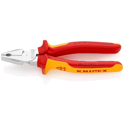 Pinces + accessoires Pince universelle fte démult. VDE 180mm KNIPEX