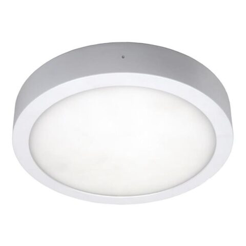 Plafonnier apparent LED Moon 245mm O 18W 3000K blanc master UNI-BRIGHT