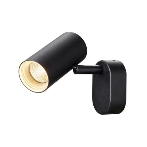 Plafonnier apparent LED Noblo I LED 2700K noir SLV Belgium