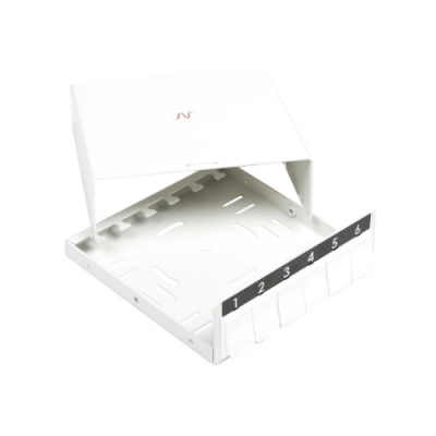 Prisse RJ45 LANMARK ZD BOX 6 SNAP-IN WHITE Aginode Belgiym