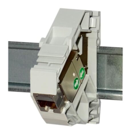 Prisse RJ45 OMNIMEDIA HD RJ45 C6 CONNECTOR DIN RAIL ABITANA