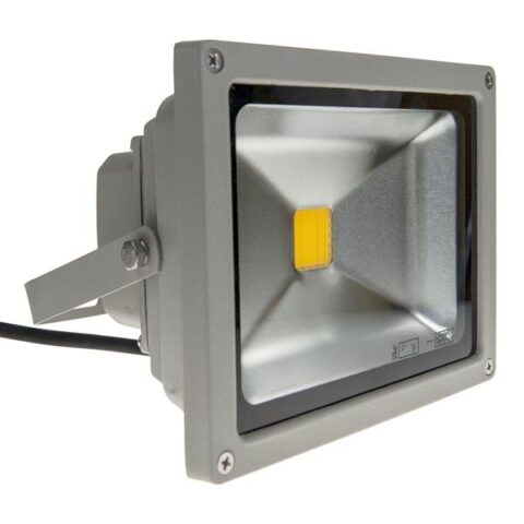 Projecteurs LED LED Floodlight Grey 100-240V 20W 3000K BAILEY