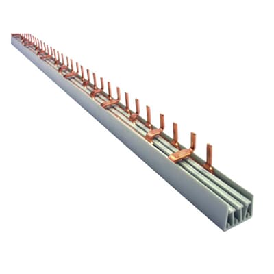 Rails din & profiles+accessoi. Rail B 3Ph+N / 27x2P (1M) 16mm² Vynckier (ABB)