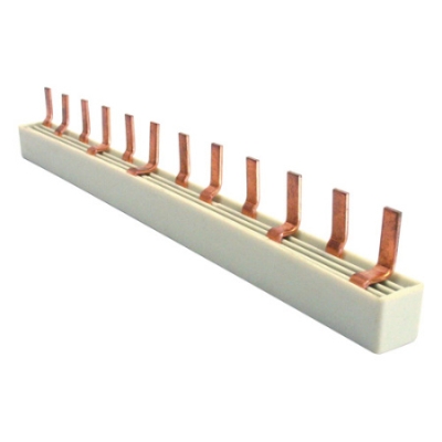 Rails din & profiles+accessoi. Rail B 3Ph+N / Diff.(4M) + 7x2P 10mm² Vynckier (ABB)