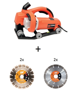 Rainureuse SPIT D90 incl 4 disques SPIT
