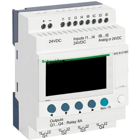 Relais configurables (LOGO) Zelio 24VDC 12I/O horl. Schneider Automation