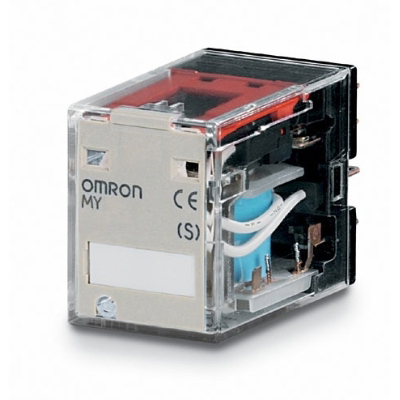 Relais de puissance mini+acce. Relais mini 100-110VDC OMRON