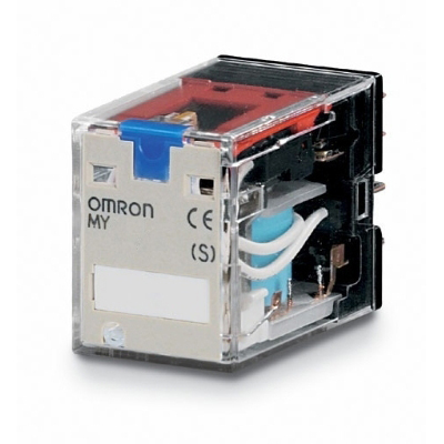 Relais de puissance mini+acce. Relais mini 24VDC avec LE OMRON