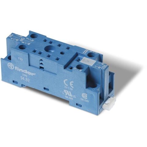 Relais de puissance mini+acce. support p din-rail FINDER