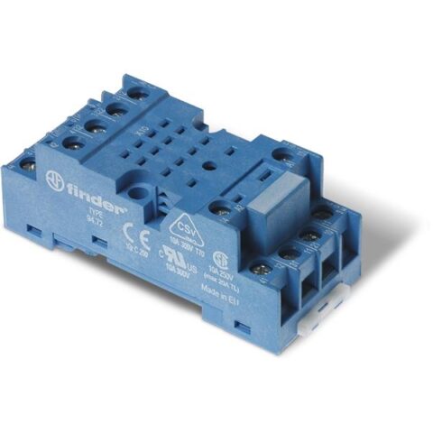 Relais de puissance mini+acce. support p din-rail FINDER