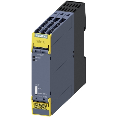 Relais mesure et contrôle SIRIUS SAFETY RELAY STANDARD SERIES DEVI SIEMENS