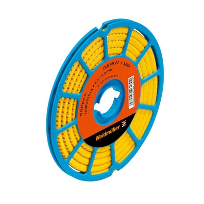 Reperage pr cables et fils WPk2/4-lettre V rol.étroi WEIDMUELLER