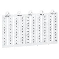 Reperes pr bornes Viking3 chiffr.1-10 (10x) LEGRAND