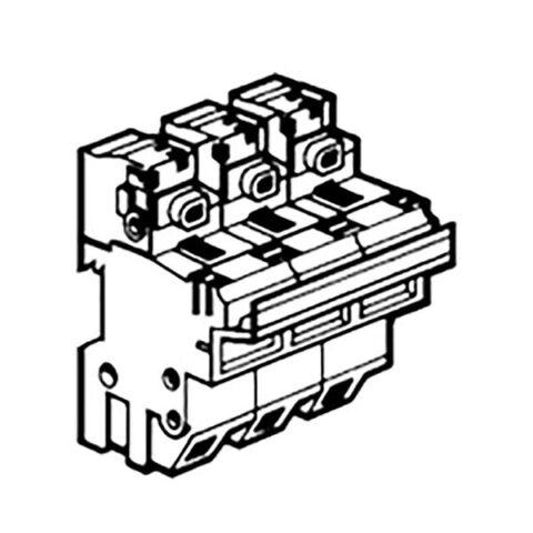 Socles fusibles & fus.cout. Socle monoblok 3p sp58 LEGRAND