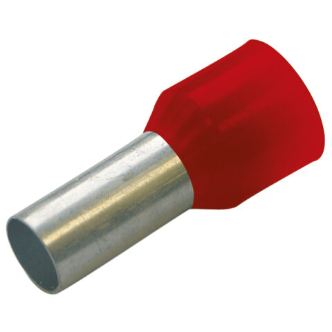 Souliers de cable Embout 1mm² rouge Haupa