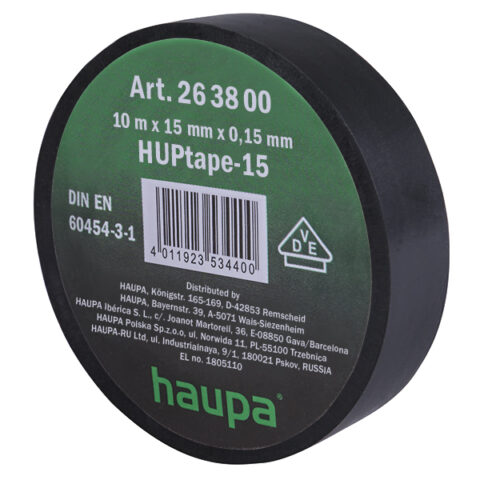 Souliers de cable VDE insul tape 19mmx20m black Haupa