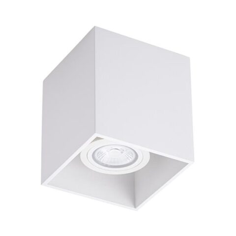 Spot apparent 230V Blox blanc 2700K UNI-BRIGHT