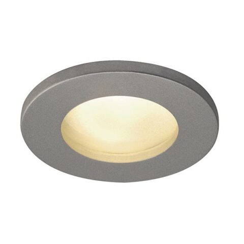 Spot encastré 230V Dolix GU10 rond spot gris argent SLV Belgium