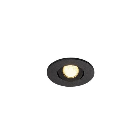 Spot encastré LED KIT MINI TRIA LED 3W DL ROND noir SLV Belgium