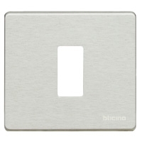 TICINO MAGIC Plaque 1 mod 502E Alu BTICINO