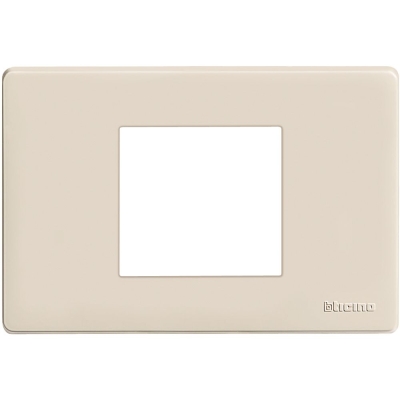 TICINO MAGIC Plaque magic 2mod ivoir BTICINO