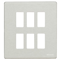 TICINO MAGIC Plaque magic 2x3mod ivoir BTICINO