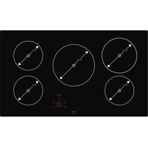 Table de cuisson 4 zones Taque à induction Comfort 90cm NOVY