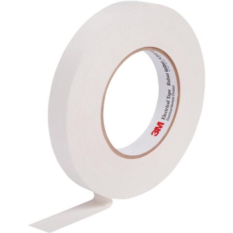 Tapes speciaux 27 RUBAN TISSU VERRE 12MMX20M BLANC 3M