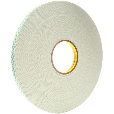 Tapes speciaux 4026 Ruban PU Double 19mmx33m Blanc 3M