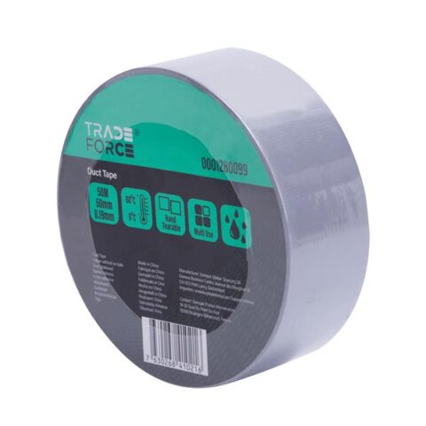 Tapes speciaux Duct tape 50mmx50m argenté Tradeforce