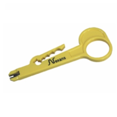 Tools de reseaux 25X NEXANS CABLE STRIPPER 110 PUNCHDOWN Aginode Belgiym