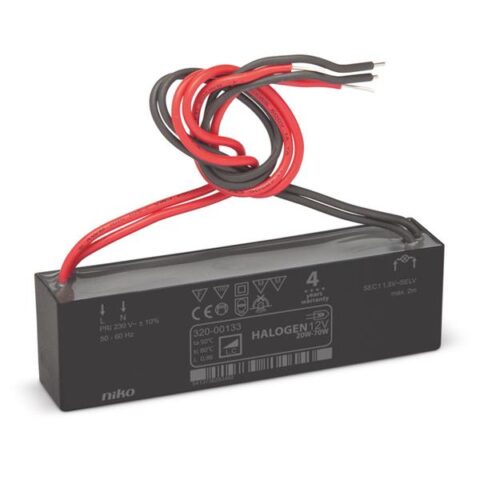 Transformateurs électroniques Transfo électronique 12V 70W NIKO